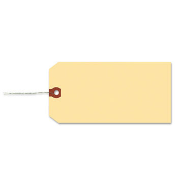 Avery® Double Wired Shipping Tags, 11.5 Pt. Stock, 2.75 X 1.38, Manila, 1,000-box freeshipping - TVN Wholesale